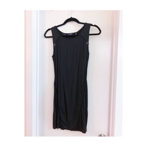 Guess sleeveless black mini dress